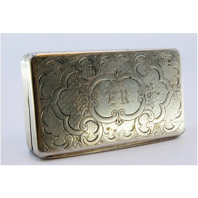 Snuff Box with Engravings For Sale - Image 4 of 8