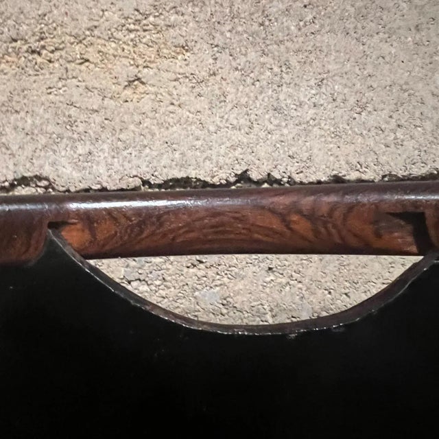 1970s Don Shoemaker for Señal Service Tray Exotic Wood For Sale - Image 10 of 14