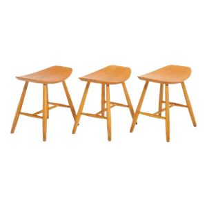 Ejvind Johansson J36 Stool FDB Møbler Denmark 1960s Mid Century Modern Three Available