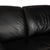 Two-Seater Black Sofa in Leather from Laauser For Sale - Image 6 of 14