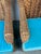 Wood Rattan Wingback Mid 20th Century Chairs, Pair For Sale - Image 7 of 12