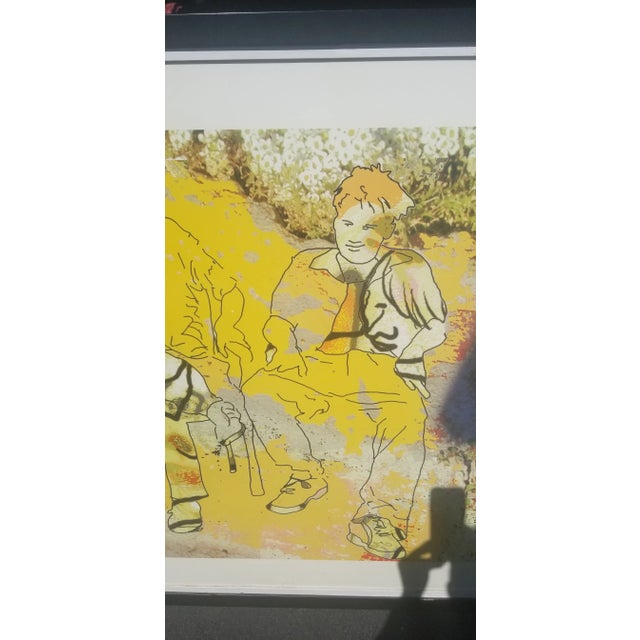 "Melrose Ave, LA" Minimalist Figurative Print by Robert Weil, Framed For Sale In Phoenix - Image 6 of 13