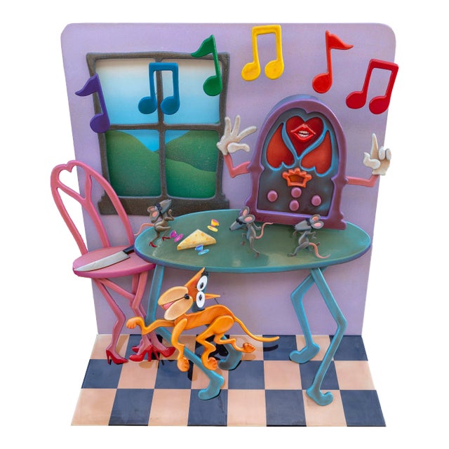 Kitchen Scene, Roark Gourley Sculpture For Sale