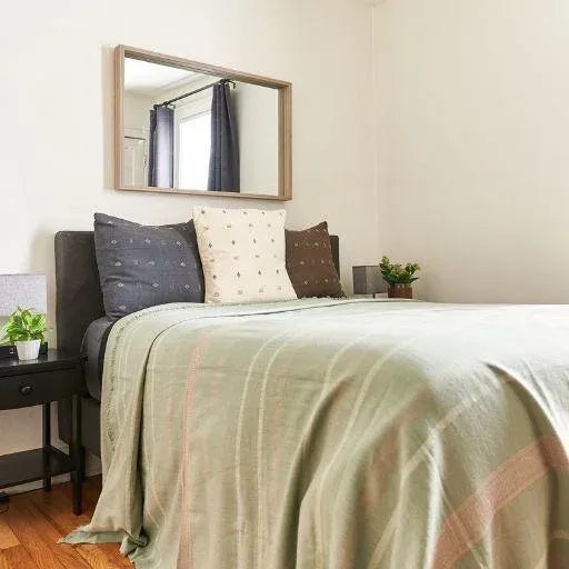 Nira White Handloom Pillow For Sale - Image 4 of 10