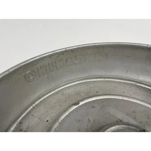 Mid-Century Modern Cinzanino Aluminum Cinged Tray, 1940s For Sale - Image 3 of 7