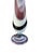 Mid-Century Modern Vintage Westmoreland Purple White Slag Swung Glass Bud Vase 10.25" For Sale - Image 3 of 6