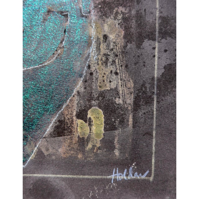 Figurative "Woman" Contemporary Abstract Figurative Mixed-Media Drawing by Martha Holden For Sale - Image 3 of 7