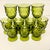 1960s Vintage Boho Chic Americana Indiana Glass Whitehall Pitcher & Glassware Set - 17 Pieces For Sale - Image 16 of 17