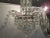 Modern Large European Four-Light Crystal Chandelier, Early 20th Century For Sale - Image 3 of 7