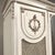 Wood Antique Italian Neoclassical Painted Triple Armoire For Sale - Image 7 of 18