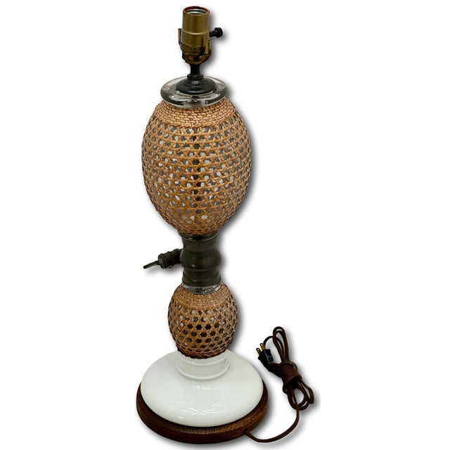 Antique Briet Paris France Double Gourd Siphon Soda Water Maker & Dispenser Now Table Lamp Base - Circa 1800s For Sale - Image 17 of 18