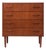 Mid-Century Modern Danish Teak Chest of Drawers, 1960s For Sale