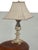 Vintage French Country Table Lamp W Crackle Finish For Sale In Los Angeles - Image 6 of 11