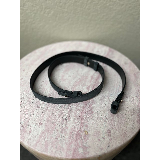 Giorgio Armani Embroidered Suede Handbag For Sale - Image 10 of 10