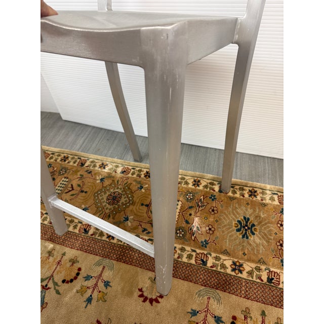 Philippe Starck for Emeco Icon Counter Stools, Pair For Sale - Image 11 of 12