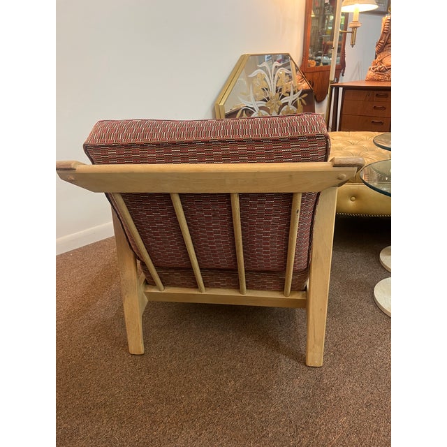 Mid Century Modern MCM Fox Manufacturing Lounge Chair For Sale - Image 9 of 11