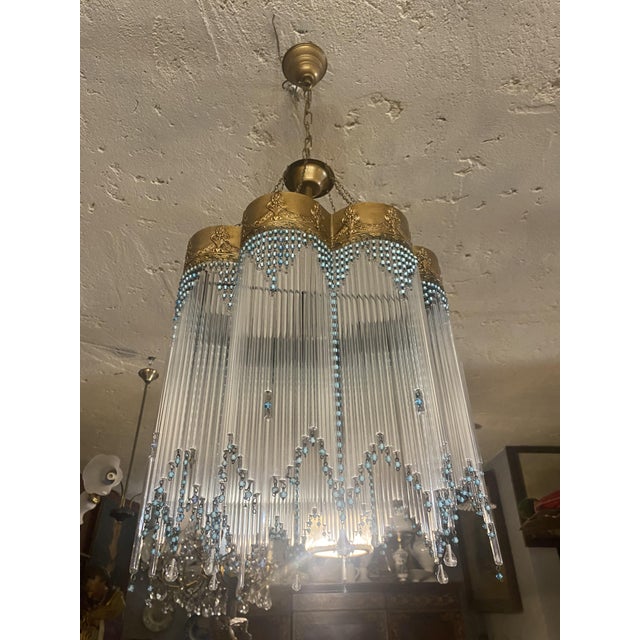 Vintage Chandelier, 1950s For Sale - Image 6 of 12