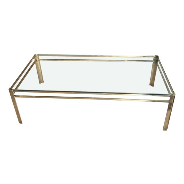 Mid-Century Coffee Table by Jacques Théophile Lepelletier, 1960s For Sale