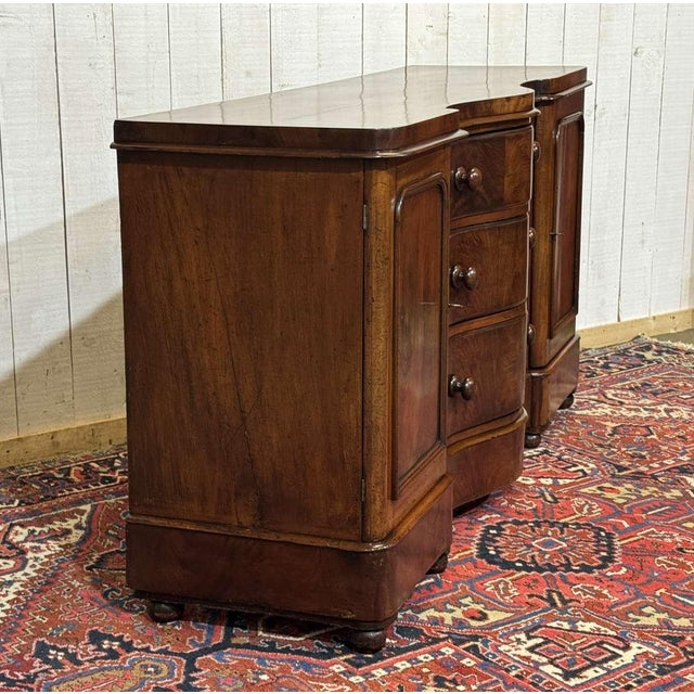 Antique Victorian Mahogany Sideboard, 1800s For Sale - Image 15 of 18