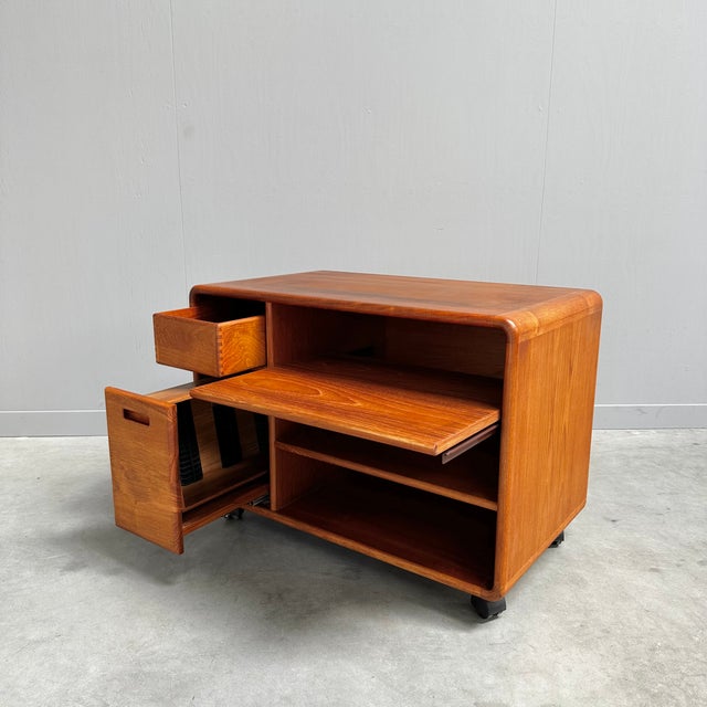 Vintage Danish Hifi Rack in Teak from Salin Nyborg, 1960s For Sale - Image 6 of 15
