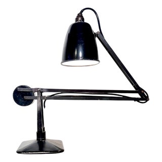 Counterbalance Desk Lamp with Counterweight from Hadrill & Horstmann Ltd., England, 1940s For Sale