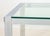 Karl Springer Modern Glass Top Chrome Dining Table For Sale - Image 4 of 5