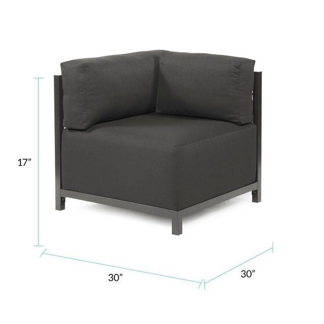 2020s Axis Corner Chair Sterling Charcoal Titanium Frame For Sale - Image 5 of 6