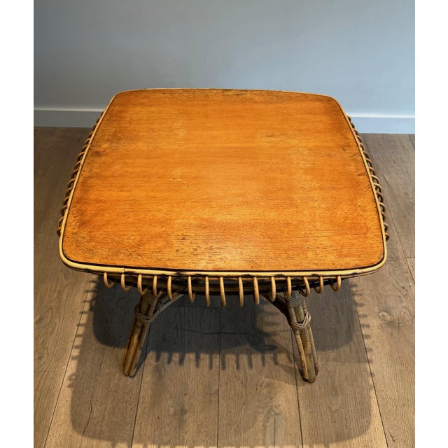 Rattan Coffee Table For Sale - Image 4 of 12