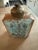 Vintage hand painted porcelain jar with lid. Please see the pictures for the beautiful oriental scene painted on the...