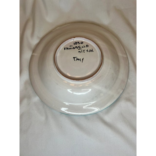 Italian Vintage Italian Fruttabella Plate For Sale - Image 3 of 4