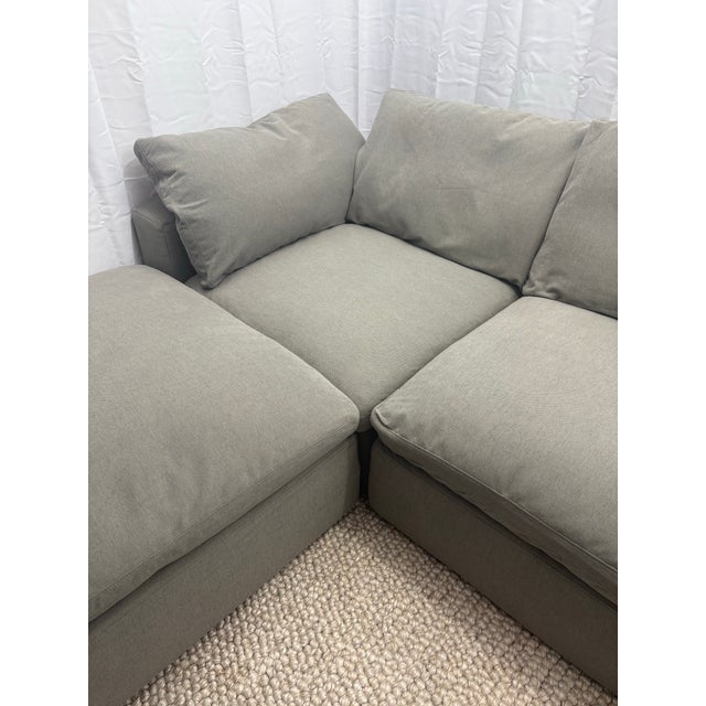 Rh Cloud® Modular Sectional — 6-Piece Configuration For Sale - Image 10 of 16