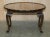 Hand Carved Burr Walnut Extending Coffee Table For Sale - Image 10 of 13