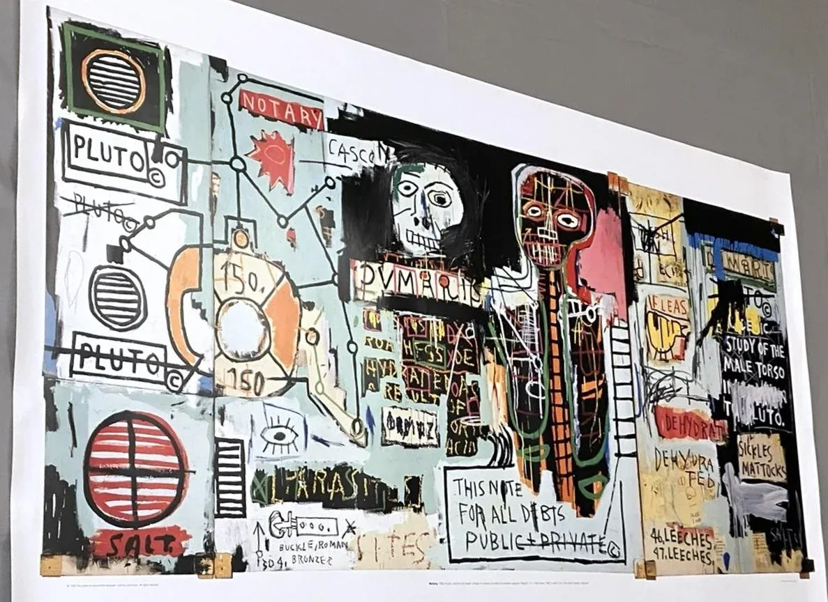 Jean Michel Basquiat Collector's 1999 Tony Shafrazi Gallery