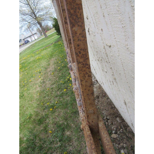 Antique Victorian Iron Gate For Sale In Philadelphia - Image 6 of 7