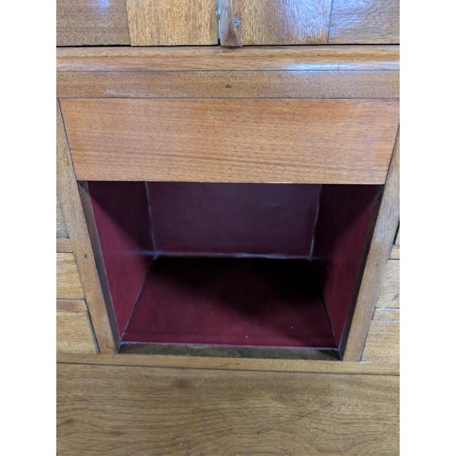 Wood 19th Century Bookcase Desk/Bureau For Sale - Image 7 of 14