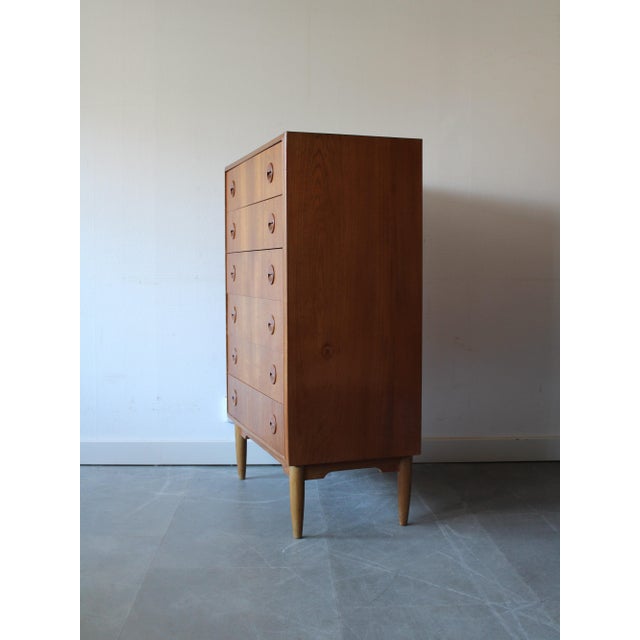 Vintage Danish Chest of Drawers in Teak, 1960s For Sale - Image 6 of 11