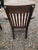 Solid Wood Vintage Bank Desk Chair For Sale - Image 10 of 10