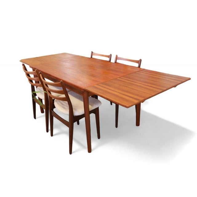 Dining Table in Teak from BRDR Furbo Spottrup, 1960s For Sale - Image 17 of 18