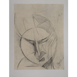 Antoine Pevsner, Visage, Lithograph For Sale