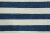 Traditional Rug & Kilim’s Indian Dhurrie Rug in Cool, Coastal Navy Blue and White Stripes For Sale - Image 3 of 8