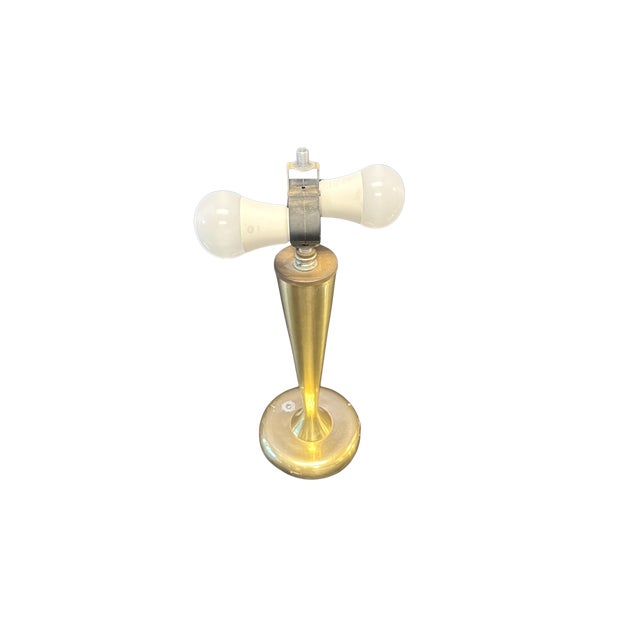 Mid-Century Modern 1960s Poul Henningsen Mid Century Reflector Table Lamp For Sale - Image 3 of 4