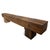 Rustic Vintage Rustic Old Railway Wood Beam Bench For Sale - Image 3 of 7