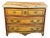 Antique French Provincial Louis XV Marble Top Three-Drawer Commode For Sale