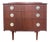 Mid-Century Danish Style Chest of Drawers in Teak Veneer with Brass Handles, 1960s For Sale