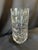 Orrefors Crystal Thousand Windows Vase Heavy Cut Glass Sweden 8” For Sale In Portland, OR - Image 6 of 9