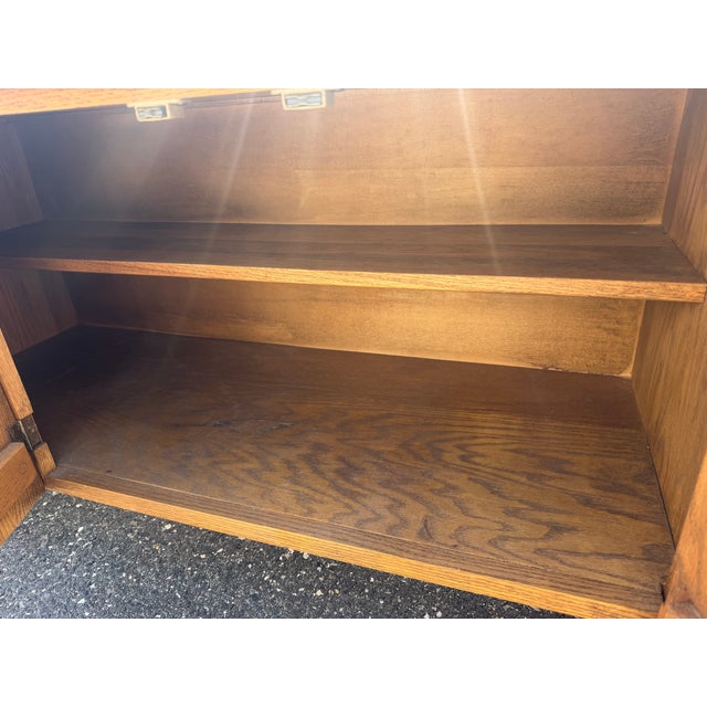 Mid Century Modern Bowtie Credenza by Russel Wright for Conant Ball For Sale - Image 10 of 12