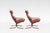 Vintage Siesta Lounge Chairs designed by Ingmar Relling for Westnofa, Norway, in the 1960s. Featuring sculptural bent...