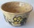 French Midcentury Floral Designed Ceramic Bowl Signed Miclay For Sale - Image 3 of 7