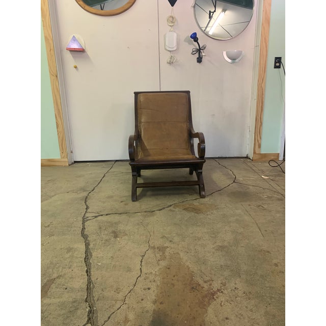 20th Century Leather Swedish Chair For Sale - Image 13 of 16