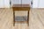 Italian Italian 19th Century Walnut Side Table with Inlaid Banding and Turned Legs For Sale - Image 3 of 12